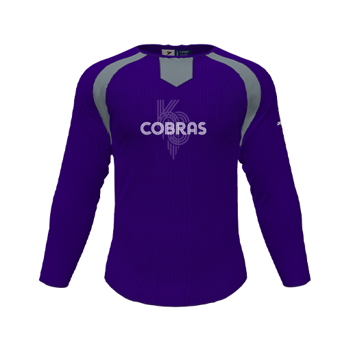 [CUS-DFW-PULL-FLC-CNK-LSL-PUR-YS-LOGO3] Pullover (Youth S, Purple, Logo 3)