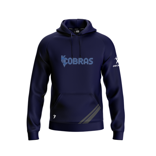 [FOLHSMNV-YXS-LOGO1] Decker Summit Hoodie (Youth XS, Navy, Logo 1)