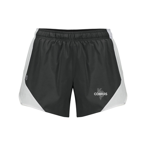 [229489.420.S-LOGO3] Girls Olympus Shorts (Female Youth S, Black, Logo 3)