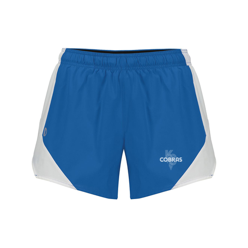 [229489.H02.S-LOGO3] Girls Olympus Shorts (Female Youth S, Royal, Logo 3)