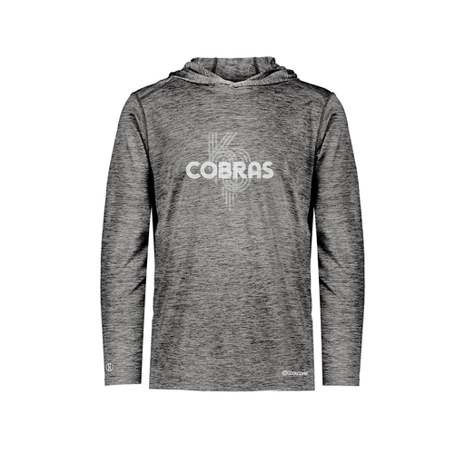 [FOLHCGBK-AS-LOGO3] Decker Men's Charge Hoodie (Adult S, Black, Logo 3)