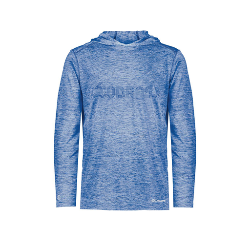 [FOLHCGRY-AS-LOGO1] Decker Men's Charge Hoodie (Adult S, Royal, Logo 1)