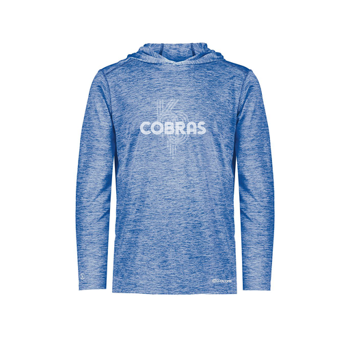 [FOLHCGRY-AS-LOGO3] Decker Men's Charge Hoodie (Adult S, Royal, Logo 3)