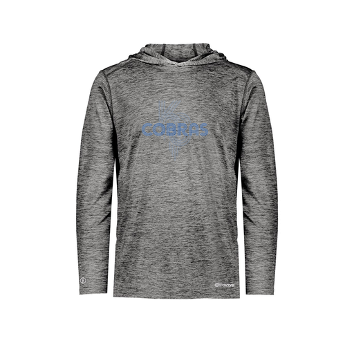 [FOLHCGBK-YS-LOGO2] Decker Youth Charge Hoodie (Youth S, Black, Logo 2)