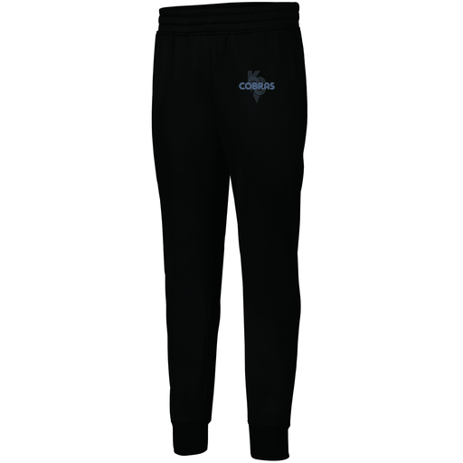 [5566.080.XS-LOGO2] Men's PERFORMANCE FLEECE JOGGER (Adult XS, Black, Logo 2)