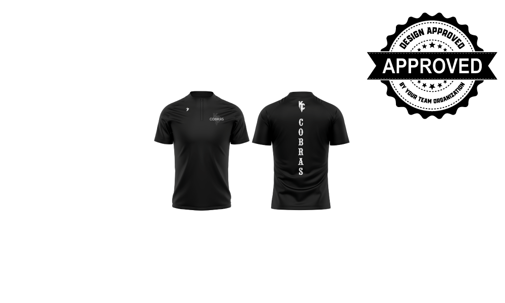 KC Cobras - Black SSL Jacket (No Hood)